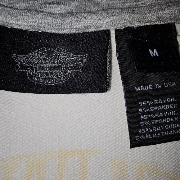 Harley-Davidson Rhinestone T-Shirt - Picture 3 of 7